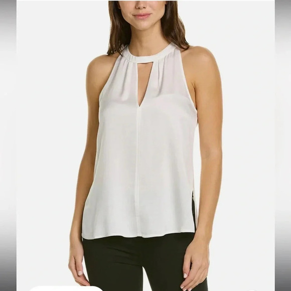 NWT!! A.L.C. - Moran Silk Top - White - Size 6 - Picture 1 of 9